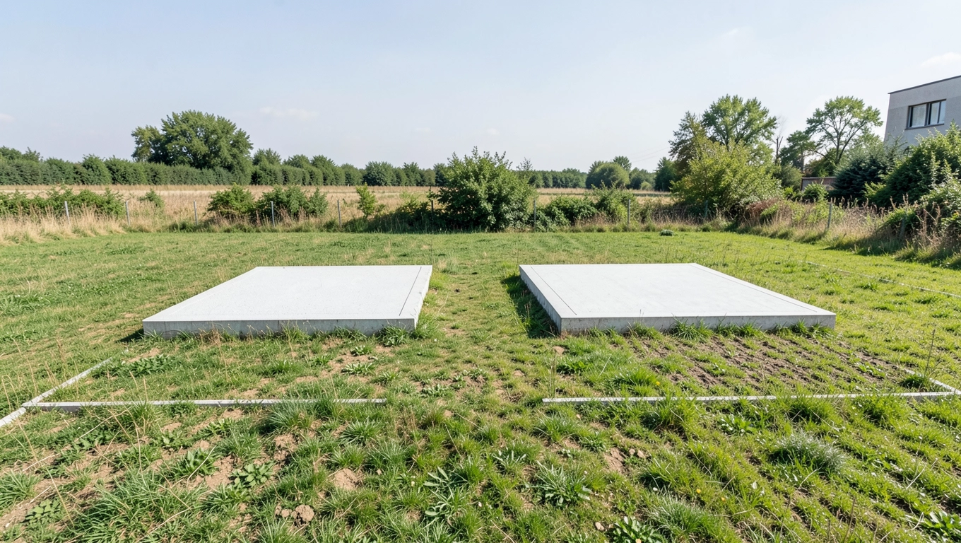 Limit dwóch tarasów na 500 m² działki