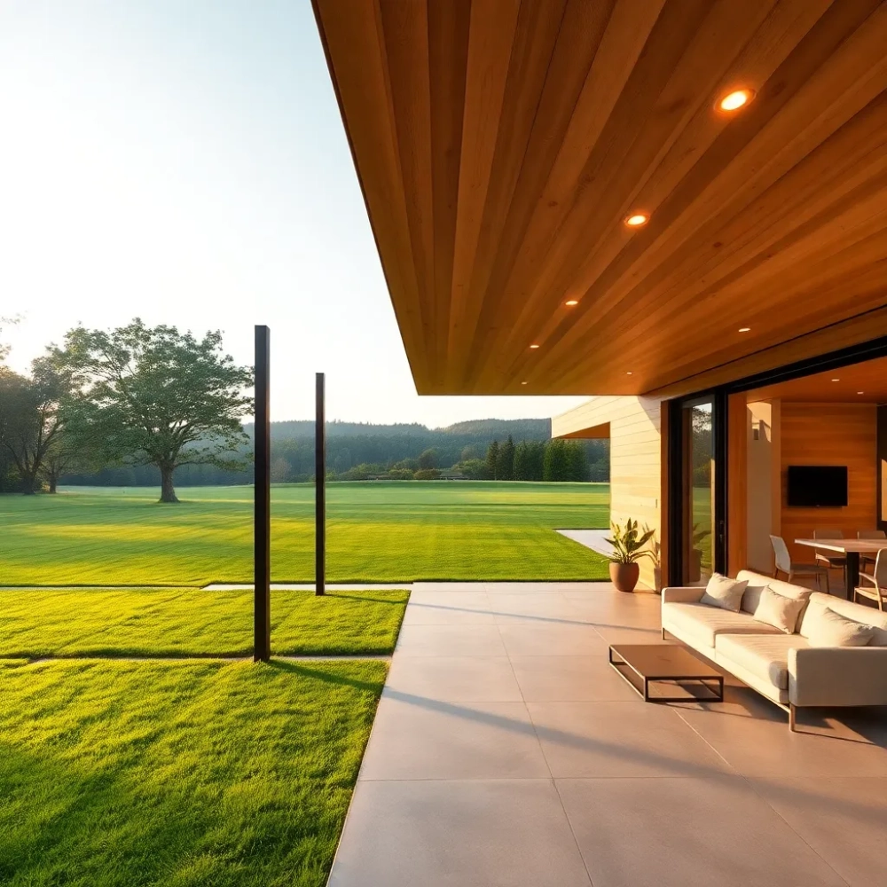 projekty domów parterowych z zadaszonym tarasem