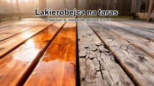 Lakierobejca na taras