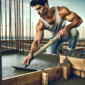 Wylewka Betonową Na Taras